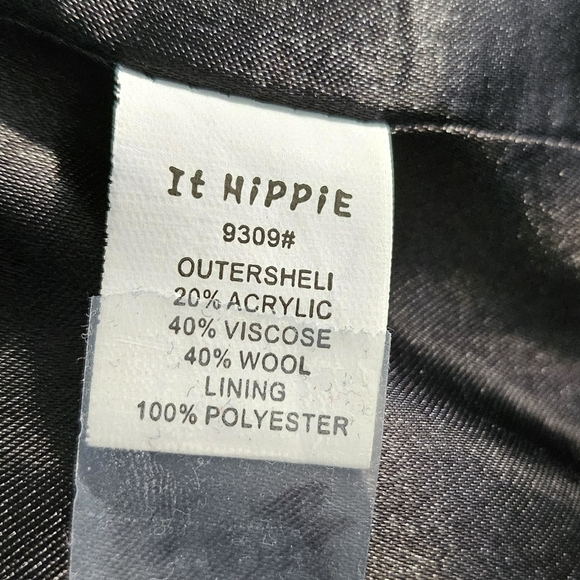 Woman black blazer - Size L - Picture 6 of 6